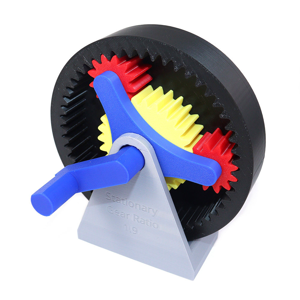 3D Printing Gears - 組み立て可能な遊星歯車モデル機械歯車セット伝動システム原理DIYキット3Dプリントサンホイール