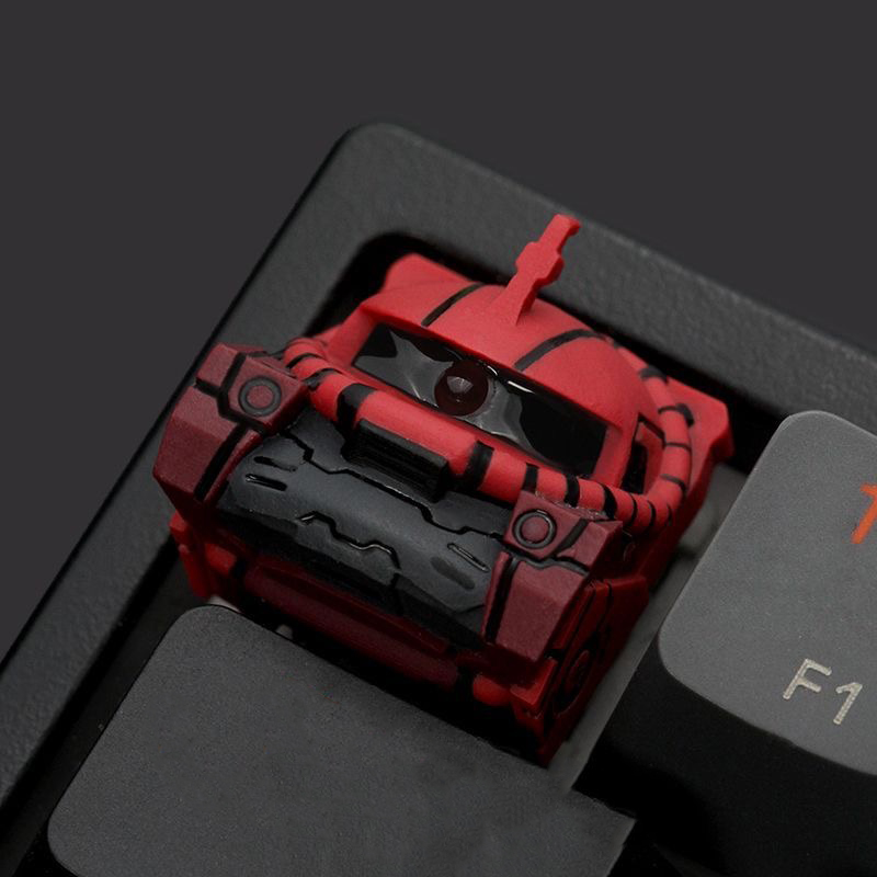 3D Printing Keyboard Keys - 3D メカニカルアーマーヘルメット職人キーキャップレッドグリーン戦術戦士スタイル MX スイッチメカニカルキーボード用