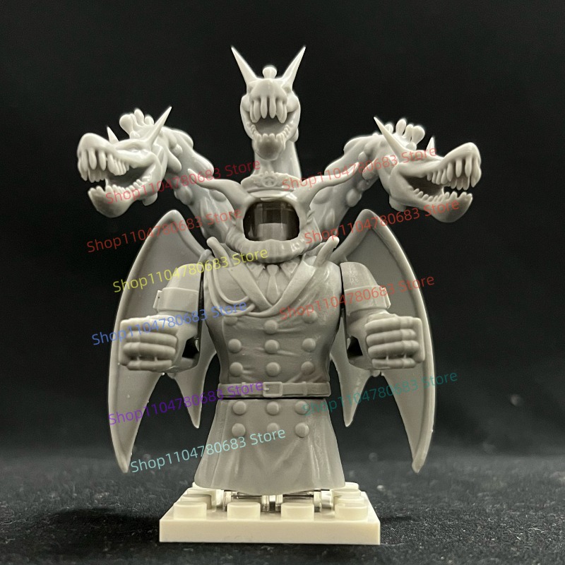 3D Printing Xenomorph - MOC 新しいビルディングブロック人形ミニ人形固体化 3D プリント白モデル無着色おもちゃギフト装飾品コレクション