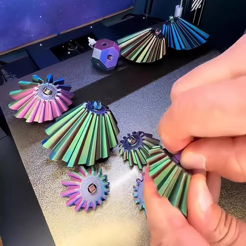 3D Printing Gears - ギアボール 3Dプリント スピンボールキューブ フィジェットトイ 球体 フィジェットデスクトイ