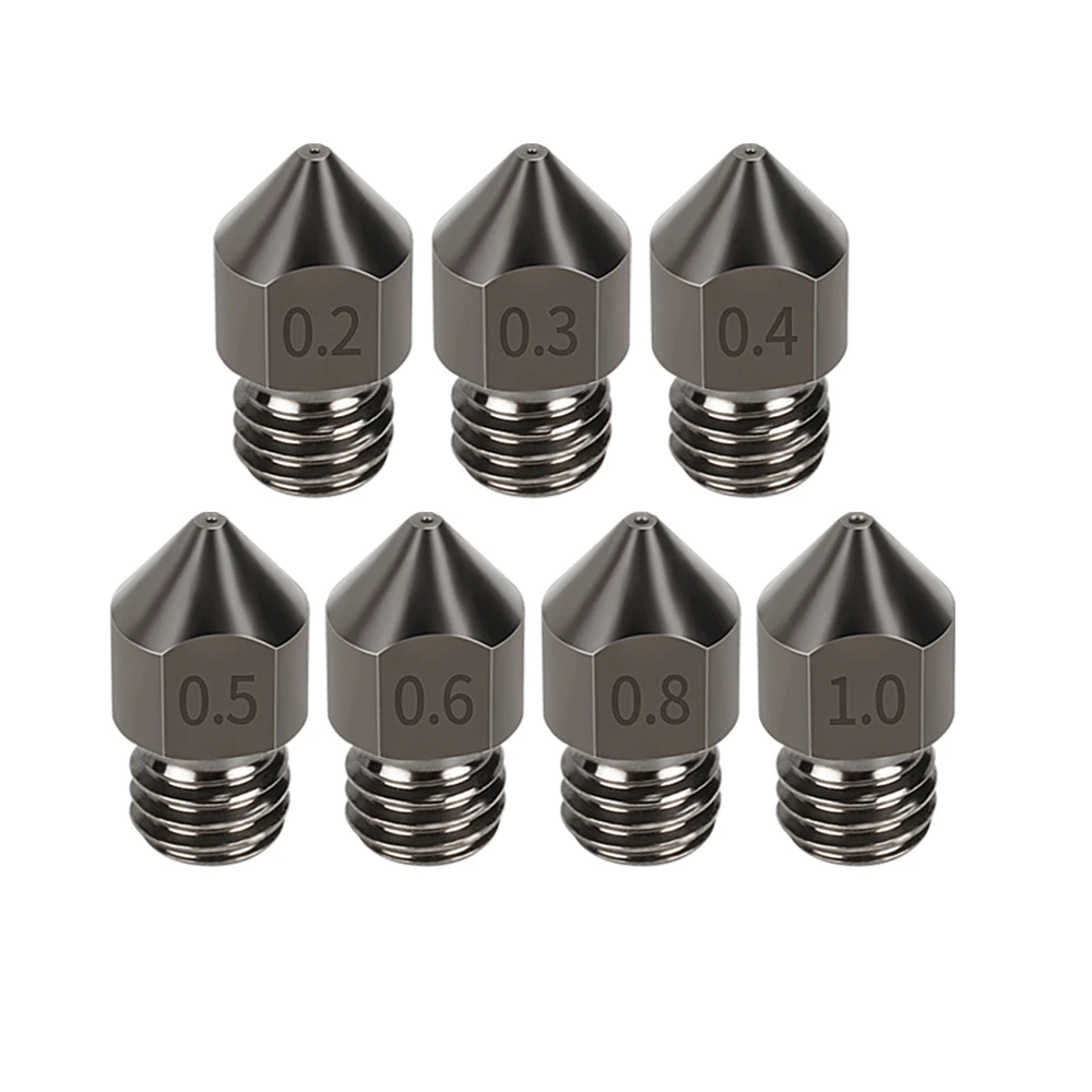 3D Printing Industrial - 1.75 ミリメートル MK8 3D プリンタ硬化鋼ノズル押出機印刷ヘッド Anet