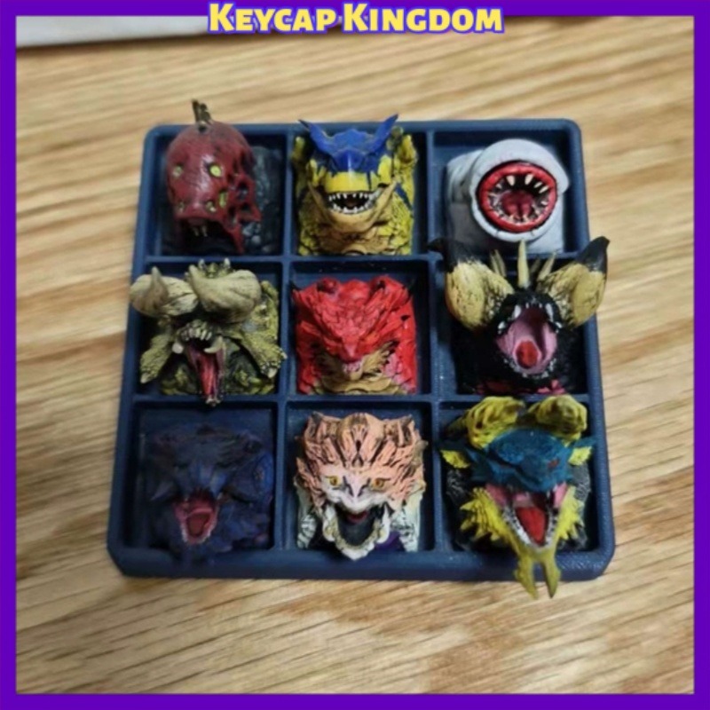 3D Printing Keyboard Keys - モンスターハンタードラゴン樹脂カスタムキーキャップメカニカルキーボードパーソナライズされた DIY 3D 印刷ゲームキーキャップホリデーギフトコレクション