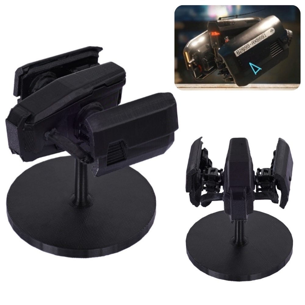 3D Printing Model Free - 3Dプリント製グリフィン ドローン ミニスタチュー モデル スタンド付き ホームデスクトップ装飾品
