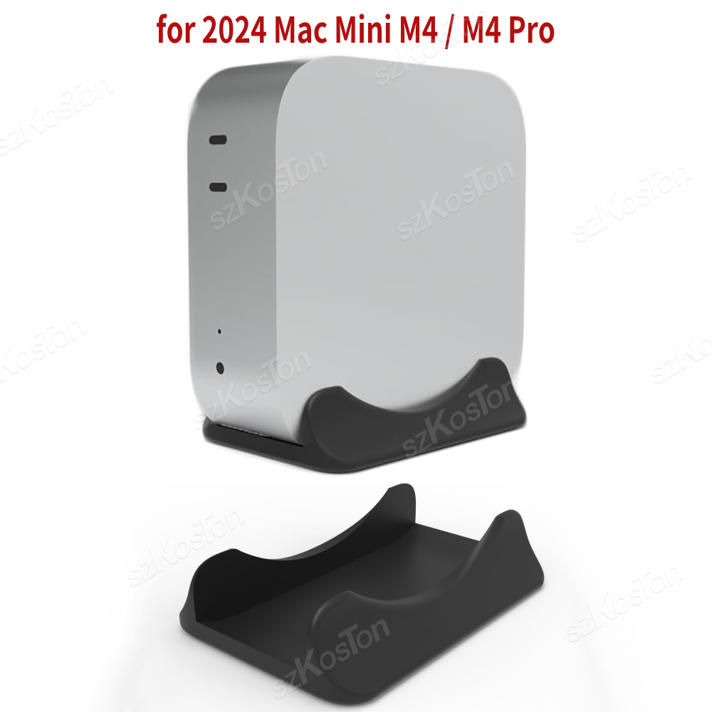 3D Printing Laptop Stand - 2024 Mac Mini M4 デスクトップコンピュータ用垂直スタンド Mac