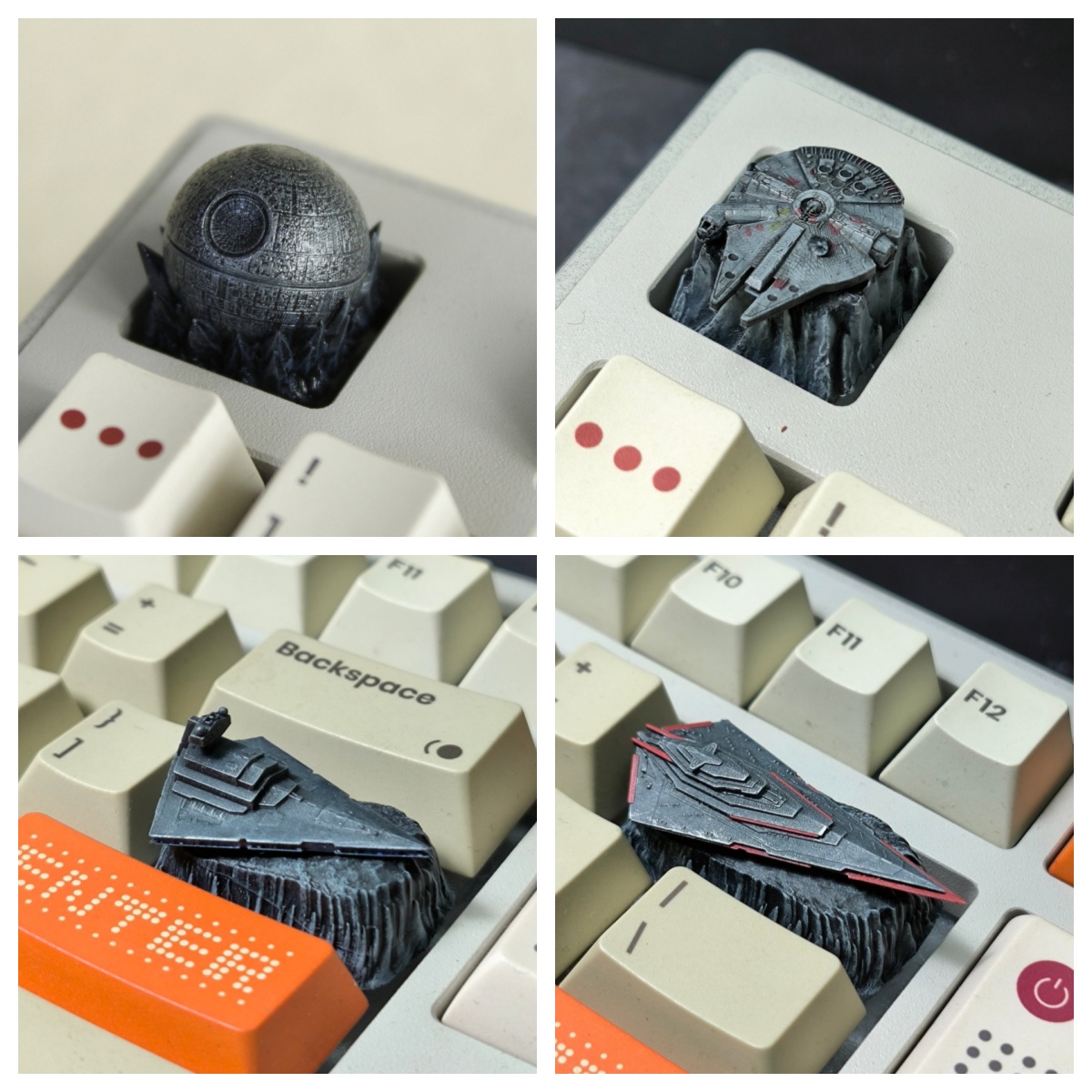 3D Printing Keyboard Keys - HCY デススター職人キーキャップ樹脂手作り 3D プリントカスタム DIY キーキャップ