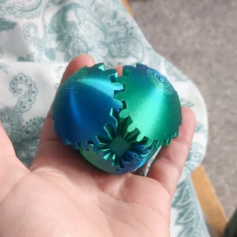 3D プリントギアボールフィジェットトイ スピンボール &  - 3D Printing Gears のレビューと価格