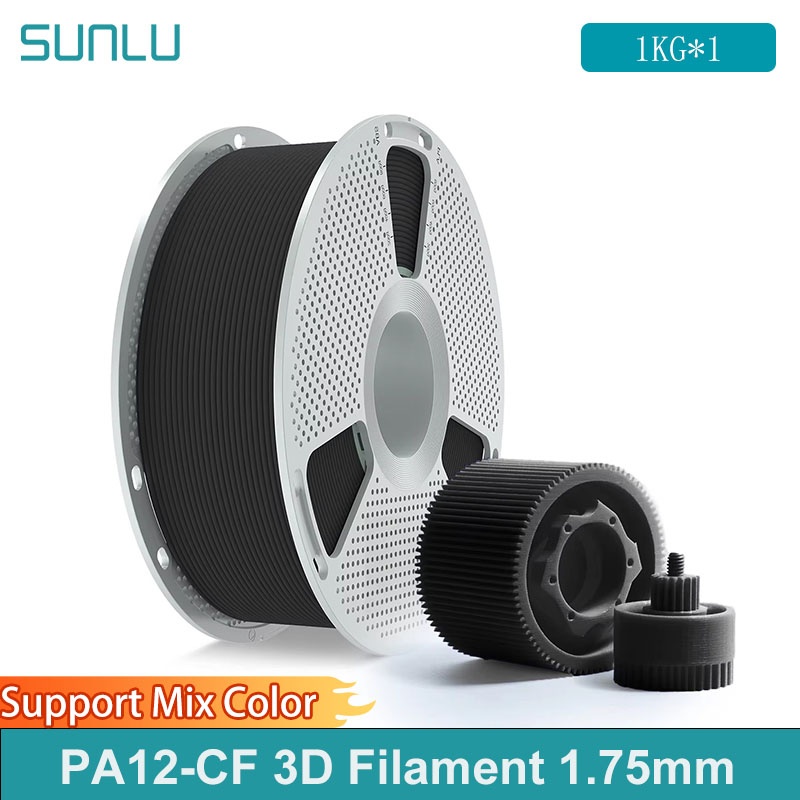 SUNLU PA12-CF 3D フィラメント 1.75 ミ - 3D Printing Industrial のレビューと価格