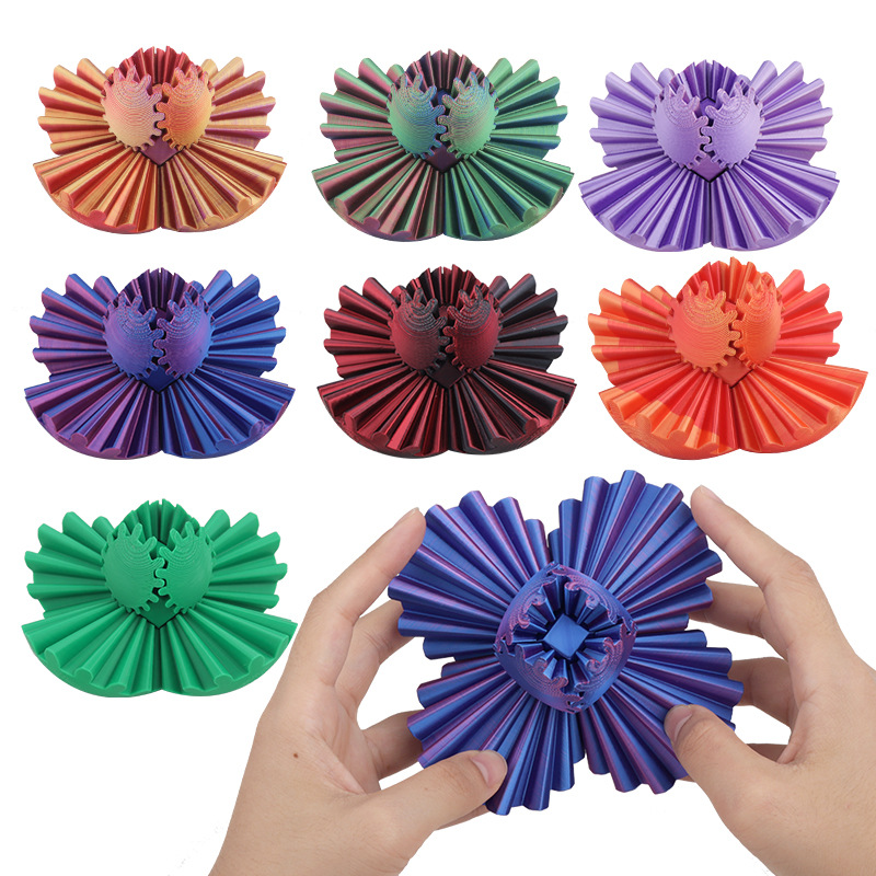 3D プリントギアボールスピン減圧ギアボール指先不安解消回転 - 3D Printing Gears のレビューと価格