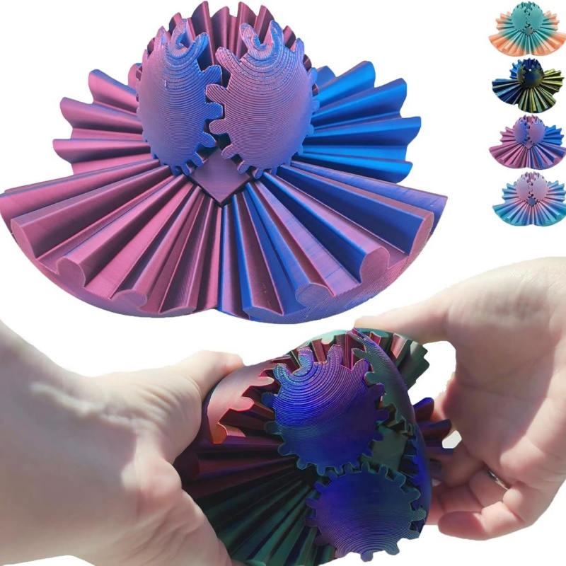 3D プリントギアボールスピン減圧ギアボール指先不安解消回転 - 3D Printing Gears のレビューと価格