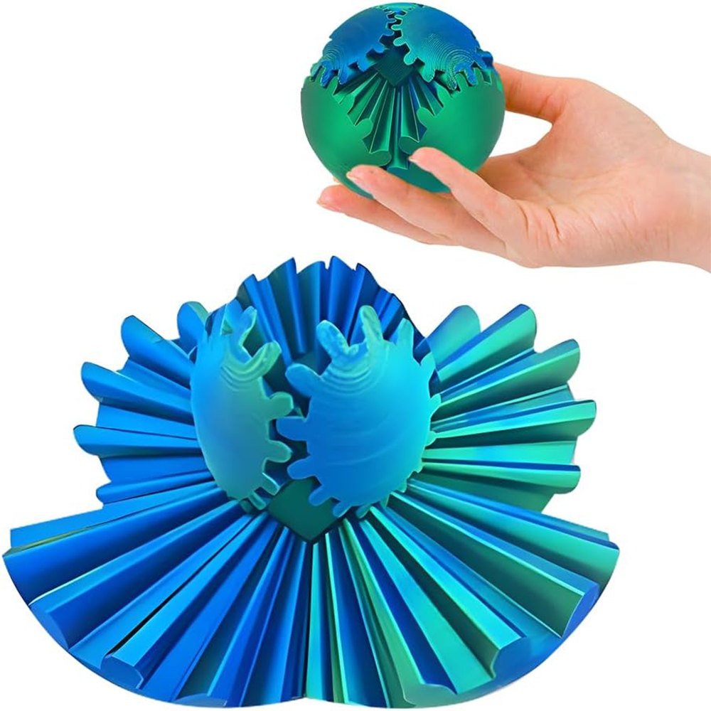 ギアボール 3D プリントフィジェットおもちゃスピンボールま - 3D Printing Gears のレビューと価格