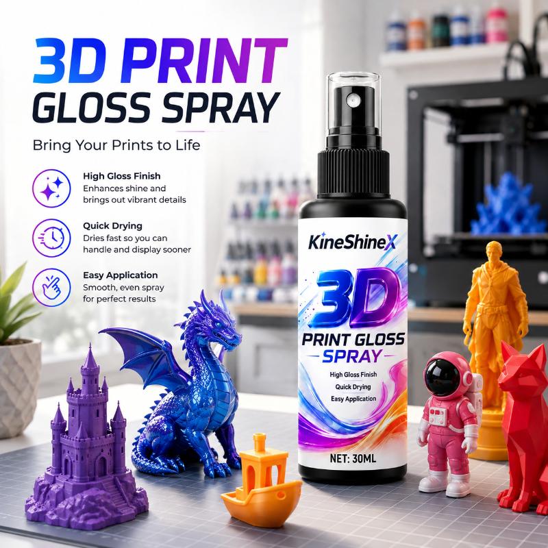 新しい3Dプリントモデル用研磨液、多素材対応、長持ちする光沢 - 3D Printing Liquid のレビューと価格
