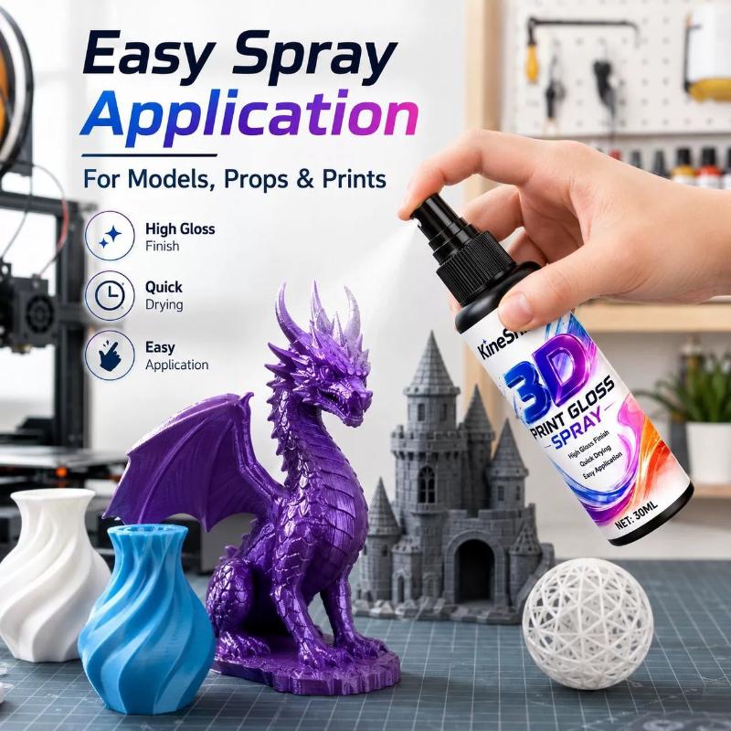 新しい3Dプリントモデル用研磨液、多素材対応、長持ちする光沢 - 3D Printing Liquid のレビューと価格