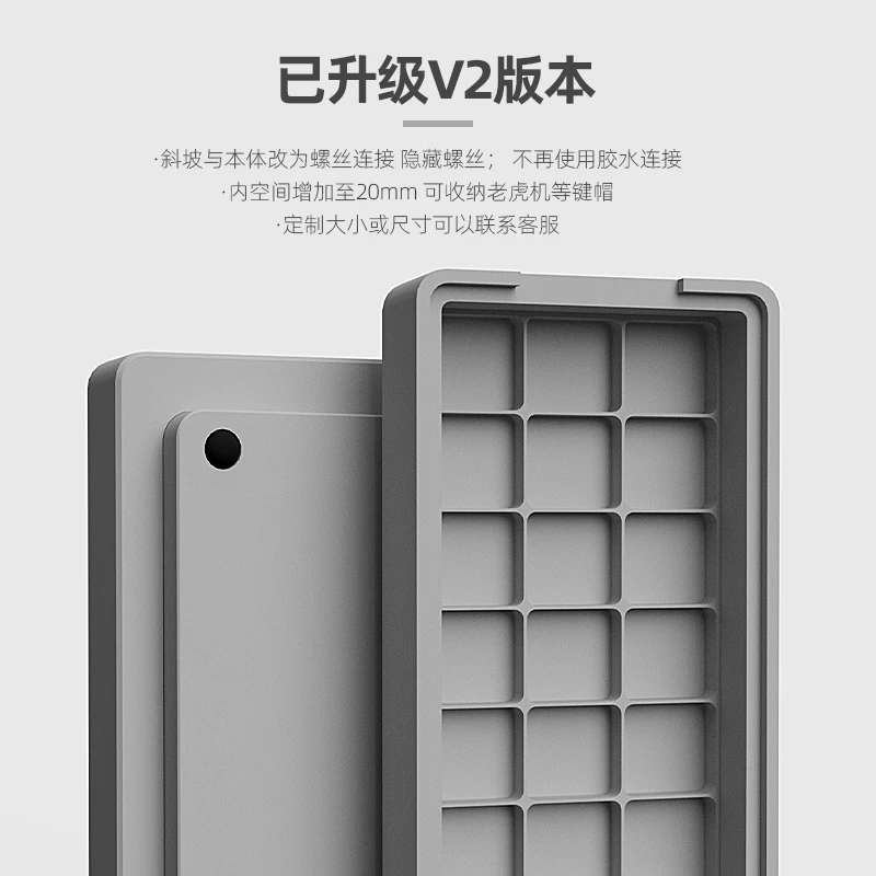 最初の 24 キーキャップ収納ディスプレイボックス人間工学  - 3D Printing Keyboard Keys のレビューと価格
