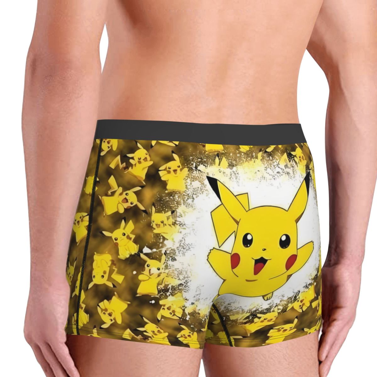 カスタム P-Pikachues アニメボクサーパンツ男性用 - 3D Printing Videos のレビューと価格