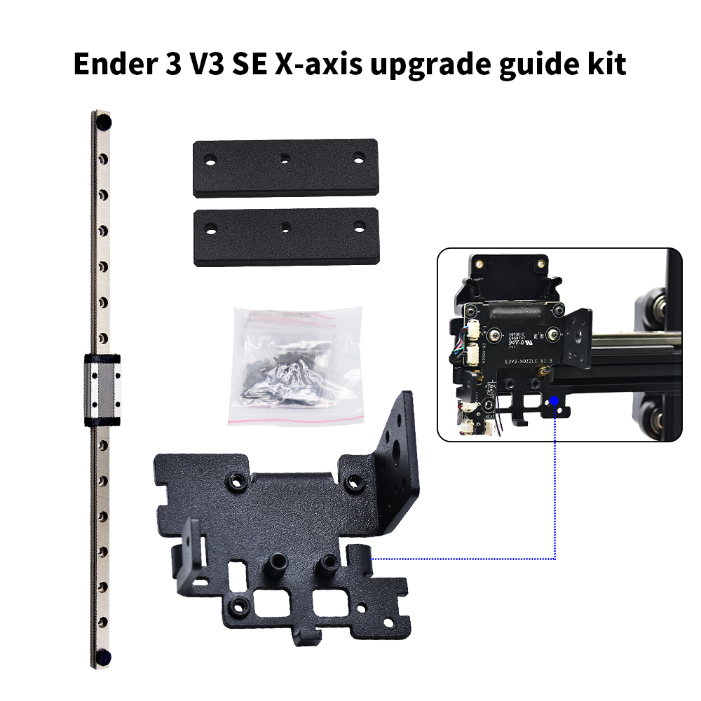 Ender-3 V3 SE Y軸デュアルリニアガイドキット  - 3D Printing X Axis のレビューと価格
