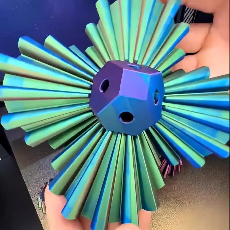 ギアボール 3Dプリント スピンボールキューブ フィジェット - 3D Printing Gears のレビューと価格
