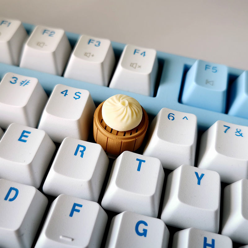 パーソナライズされた蒸しパン餃子メカニカルキーボード専門キー - 3D Printing Keyboard Keys のレビューと価格