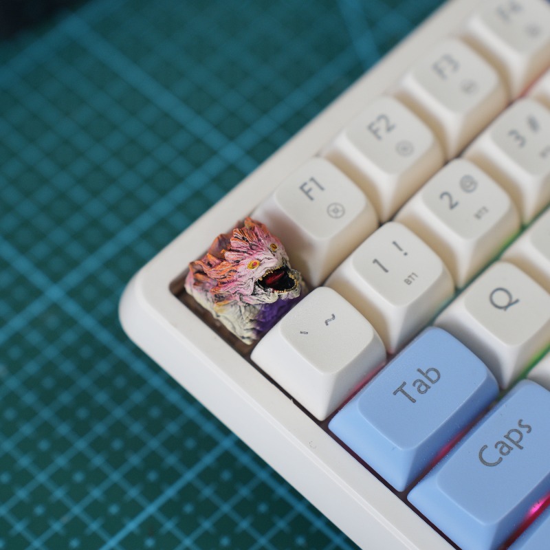 モンスターハンタードラゴン樹脂カスタムキーキャップメカニカル - 3D Printing Keyboard Keys のレビューと価格