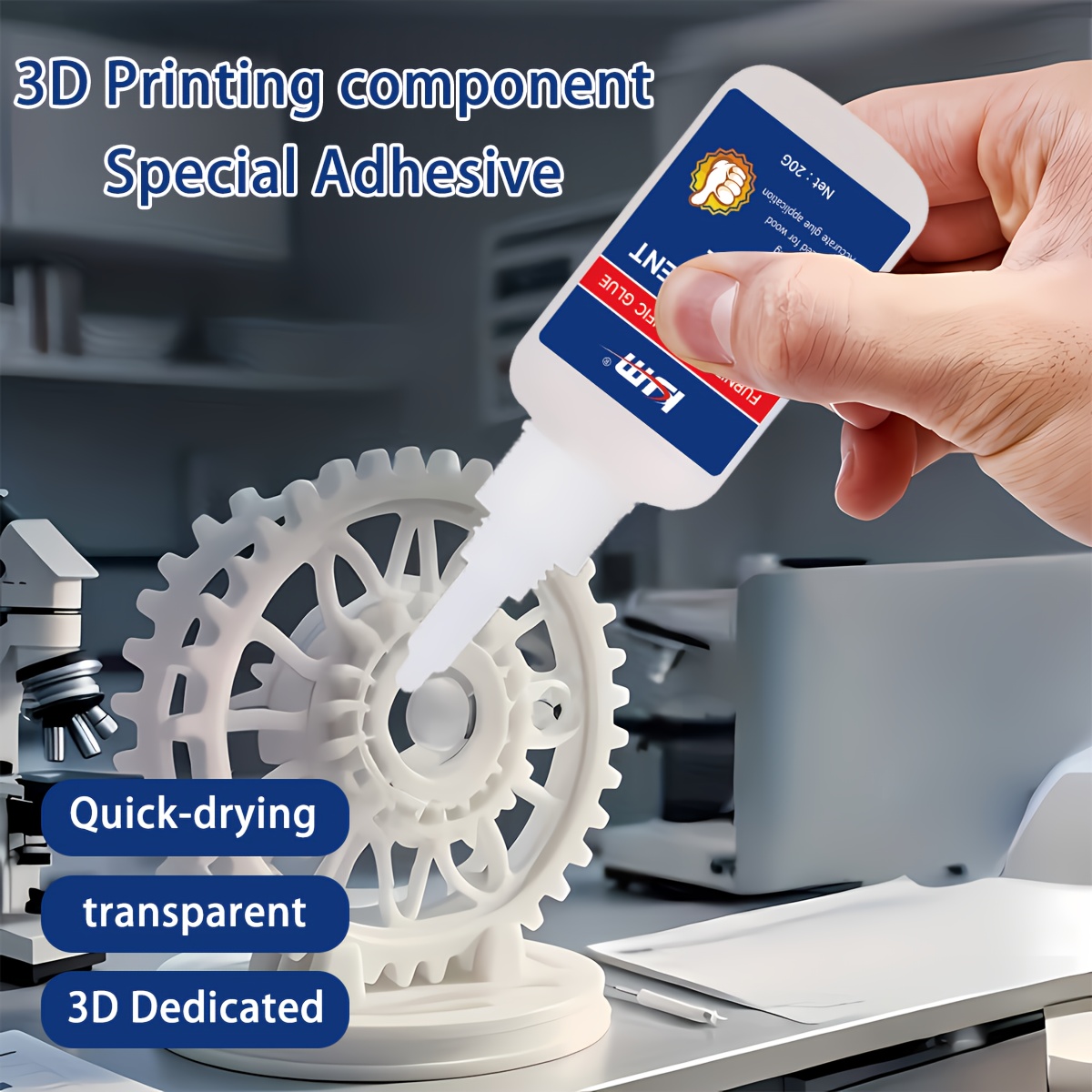 速乾性透明接着剤 3D プリント部品用 DIY モデル組み立 - 3D Printing X Axis のレビューと価格