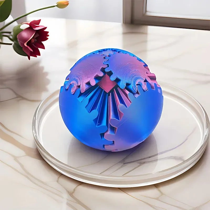 感覚と自閉症のための3Dプリントギアボール、回転そわそわおも - 3D Printing Gears のレビューと価格