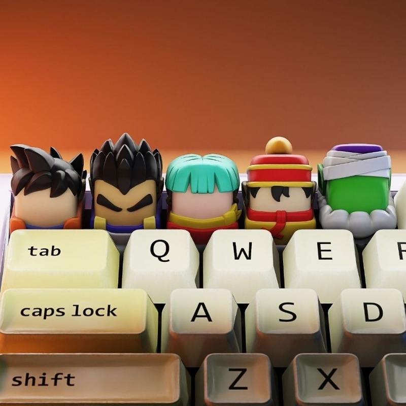 新作アニメキーキャップ、高級感のあるメカニカルキーボードキャ - 3D Printing Keyboard Keys のレビューと価格