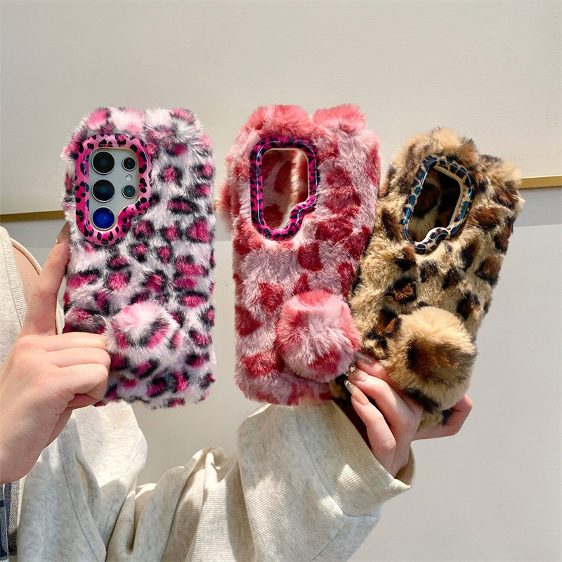 ラグジュアリー3Dレオパードプリントラビットプラッシュスマホ - 3D Printing Rabbit のレビューと価格