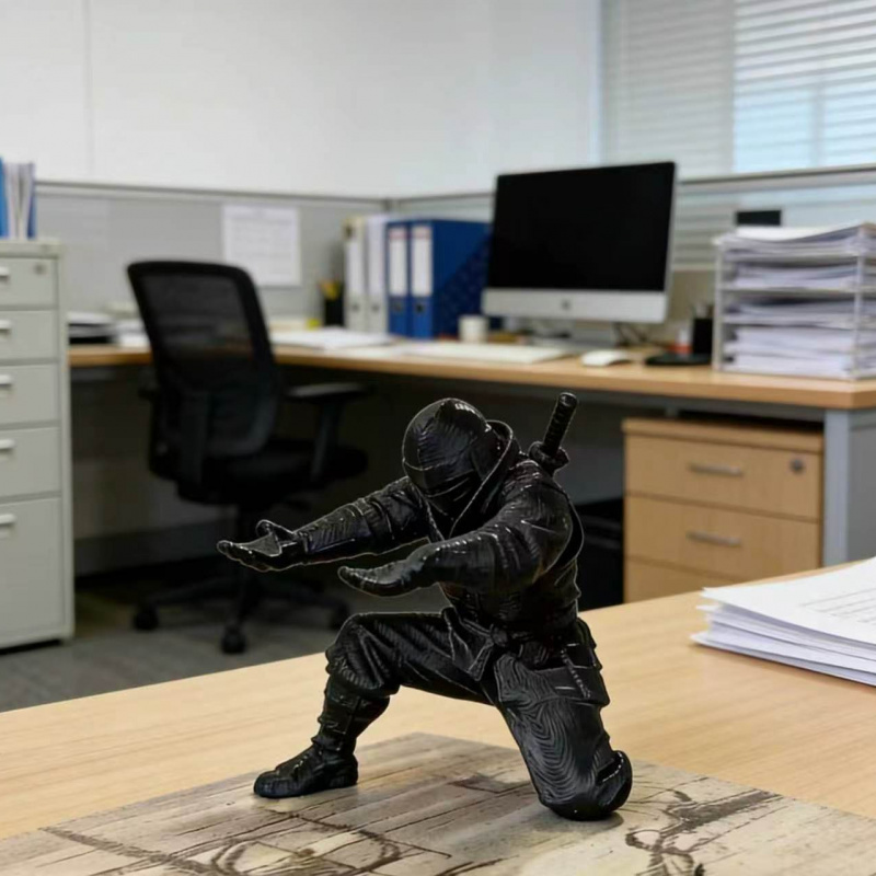 忍者ペンホルダー 3Dプリント サムライ デスクオーナメント - 3D Printing Office Setup のレビューと価格
