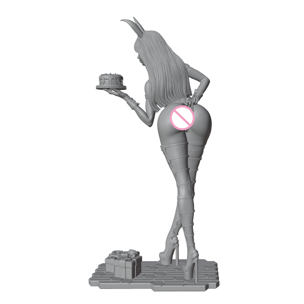 1/24/12/6 ホリデーパーティーテーマ バニーガールキ - 3D Printing Rabbit のレビューと価格