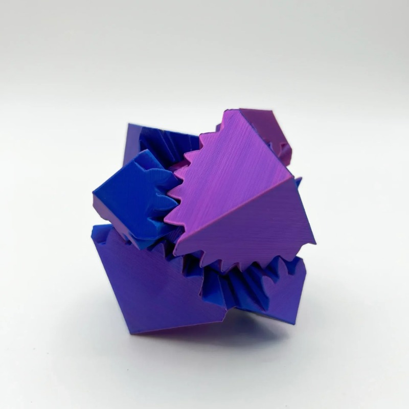 デスクトップ装飾 3D プリントキューブおもちゃギアボールス - 3D Printing Gears のレビューと価格