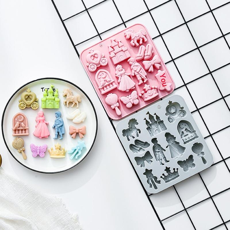 12個の型がある3Dプリンス・プリンセスシリコンモールド（ケ - 3D Printing Model Free のレビューと価格