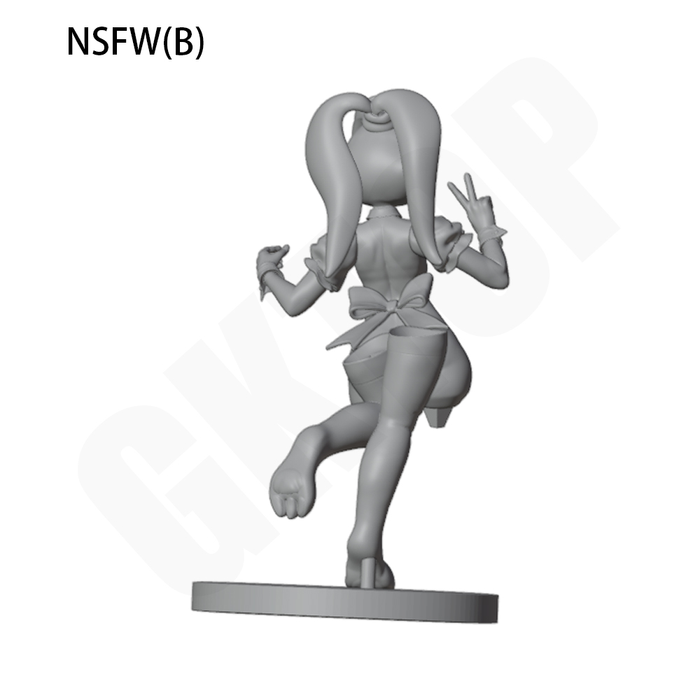 NSFW 長耳ウサギ アントロガール 1/24 グレー レジ - 3D Printing Rabbit のレビューと価格