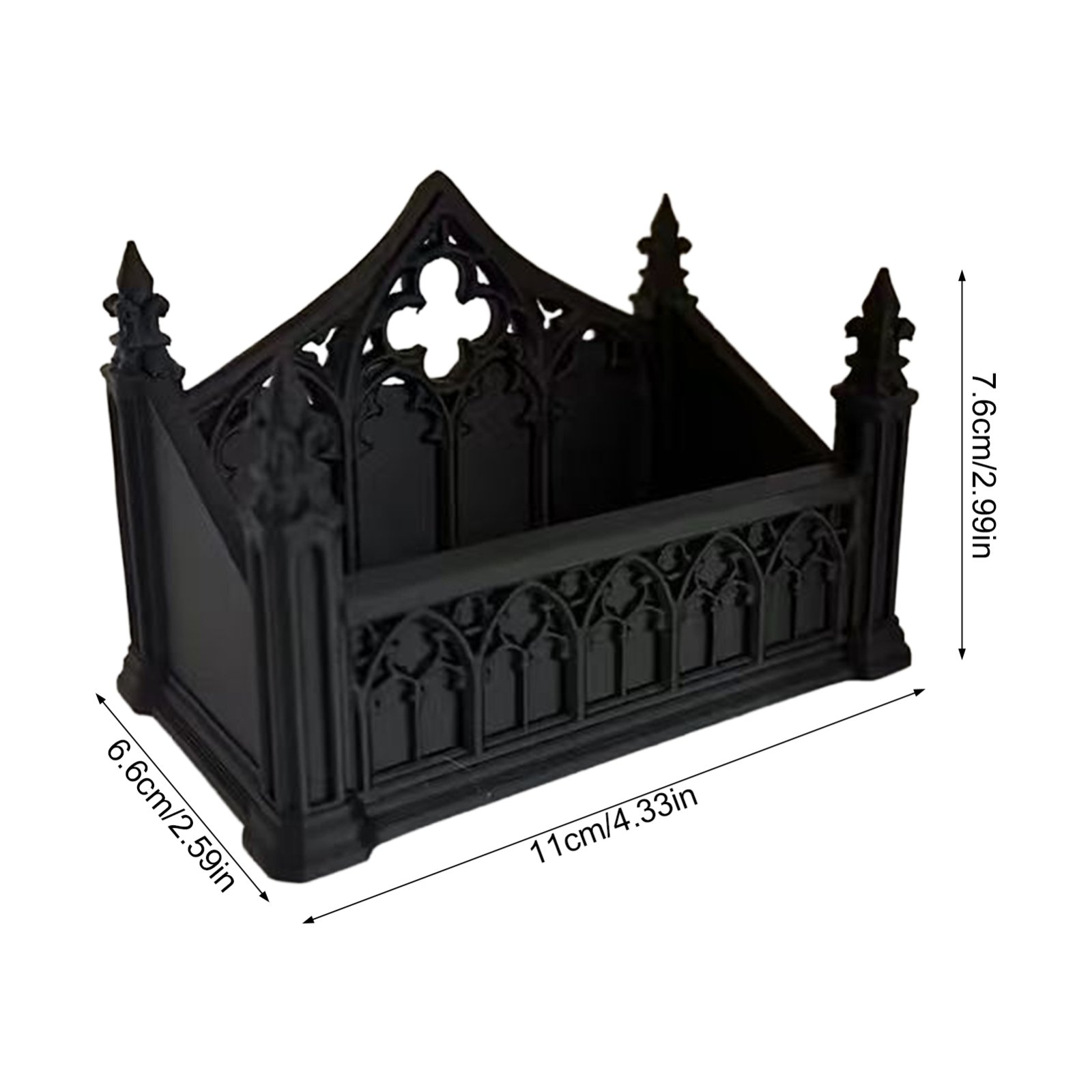 ゴシック調収納ラックオーガナイザー、ホームオフィスデスクトッ - 3D Printing Pla のレビューと価格