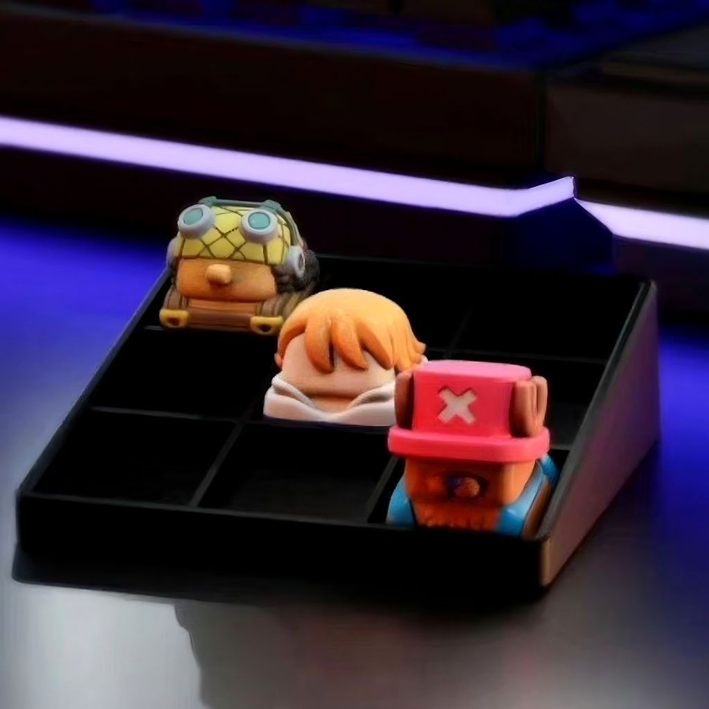 ワンピース チョッパー ナミ アニメ 漫画 かわいい 3D  - 3D Printing Keyboard Keys のレビューと価格
