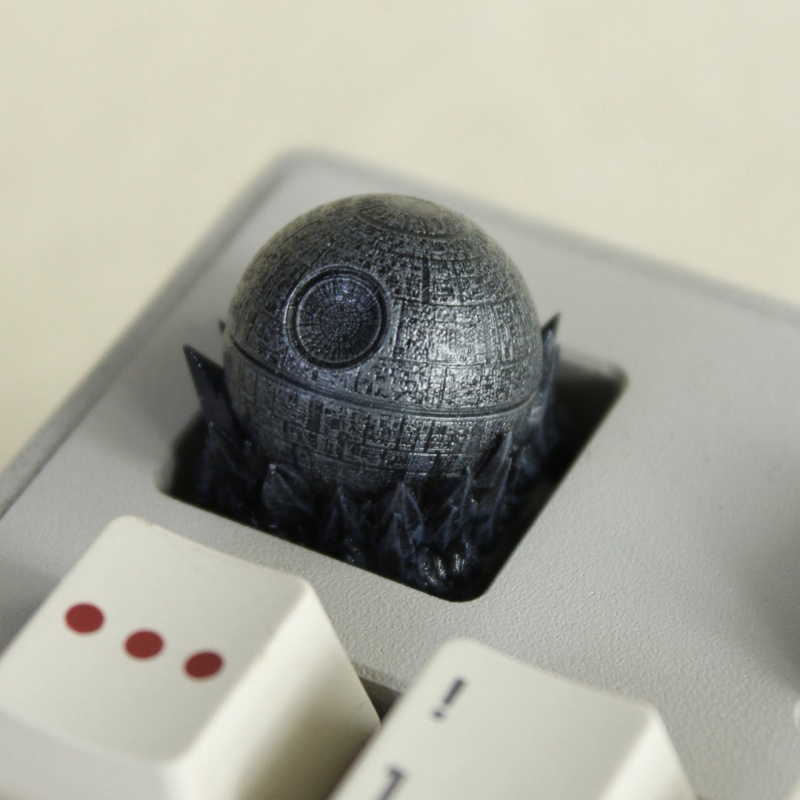 HCY デススター職人キーキャップ樹脂手作り 3D プリント - 3D Printing Keyboard Keys のレビューと価格