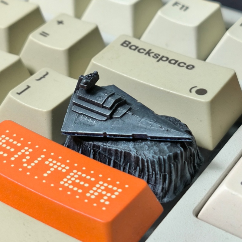 HCY デススター職人キーキャップ樹脂手作り 3D プリント - 3D Printing Keyboard Keys のレビューと価格