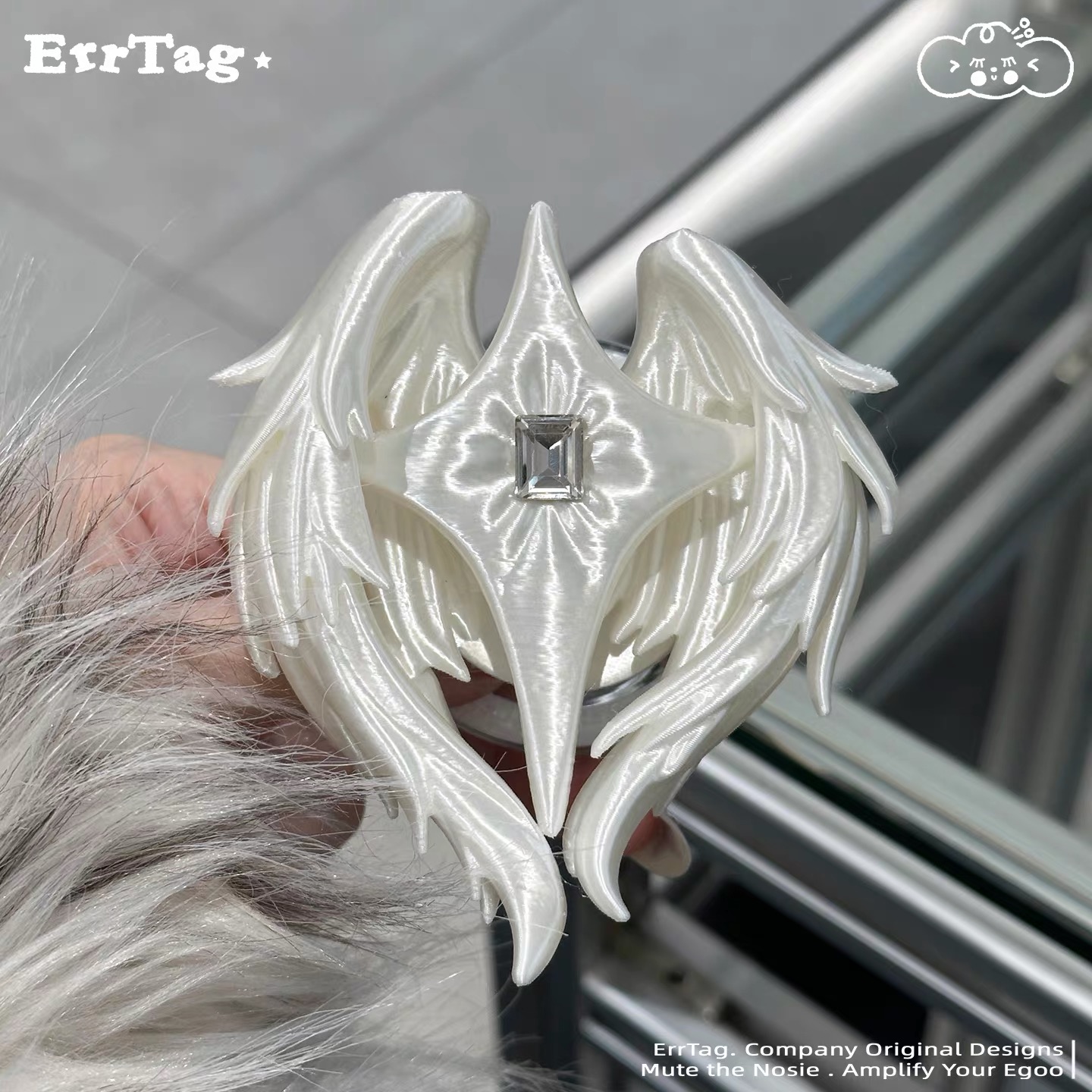 エラーレコード。 オリジナルデザイン「エンジェルウィングス」 - 3D Printing Zirconia のレビューと価格