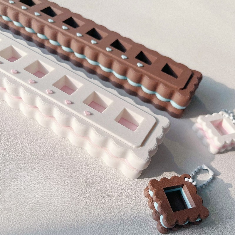 ビスケットキーキャップディスプレイスタンドカスタマイズかわい - 3D Printing Keyboard Keys のレビューと価格