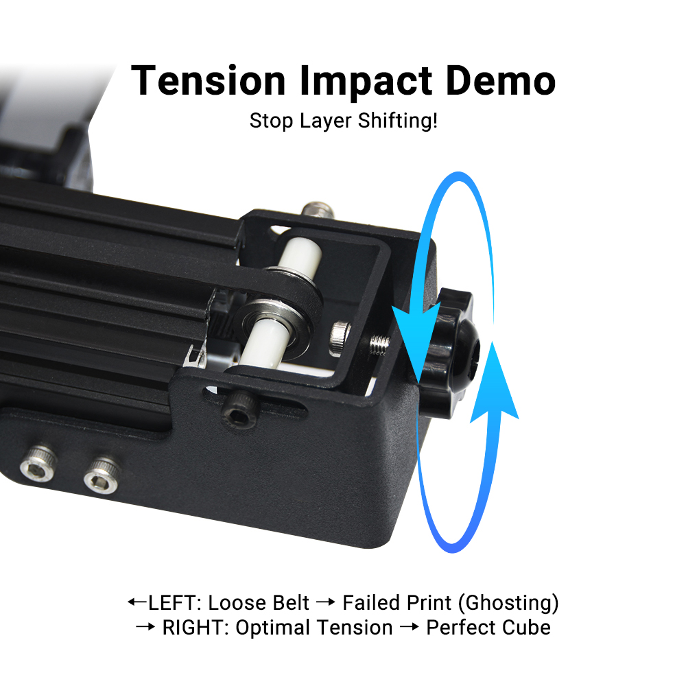 3Dプリンター部品 ベルトテンショナー Ender3 CR1 - 3D Printing X Axis のレビューと価格