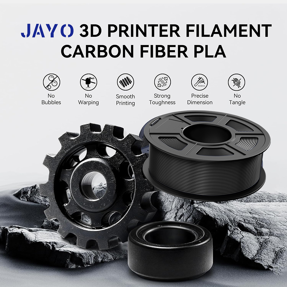 JAYO PETG-CF 3D プリンタフィラメント 1.7 - 3D Printing Heat Resistant Material のレビューと価格