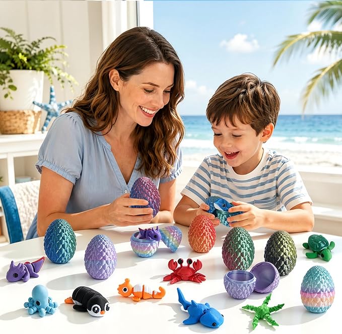 24個入り 3Dプリント サプライズエッグ ブラインドボック - 3D Printing Model Free のレビューと価格