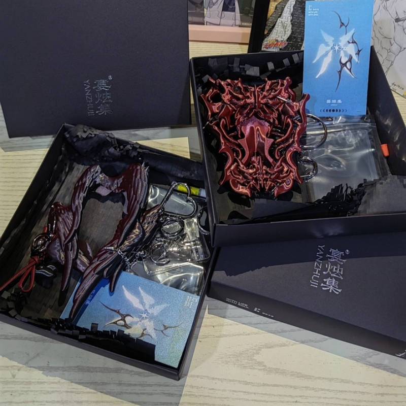 フォトカードホルダーパンク液体骨蝶立体ニッチトレンディデザイ - 3D Printing Liquid のレビューと価格
